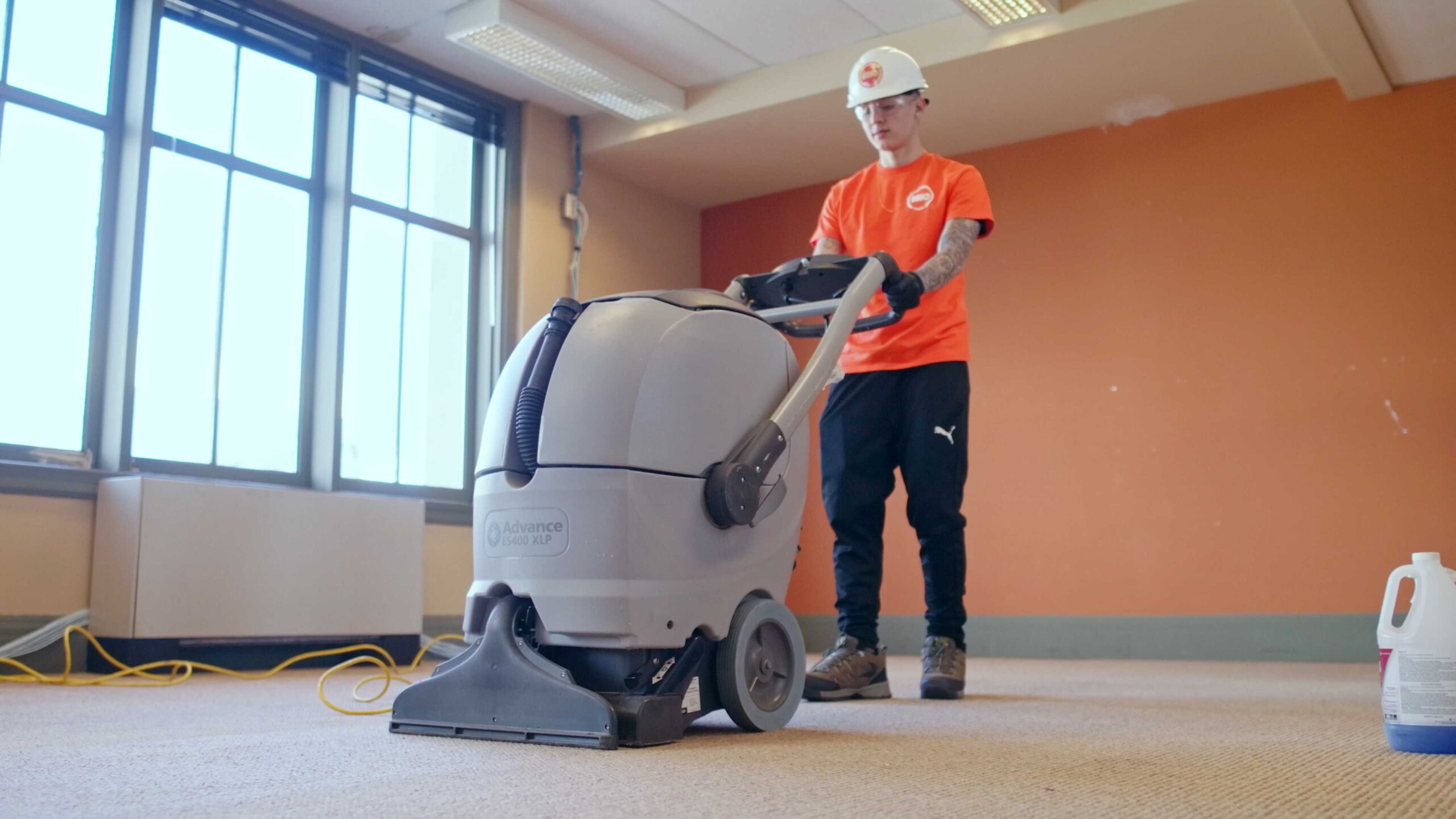 Service de nettoyage post-construction à Carignan